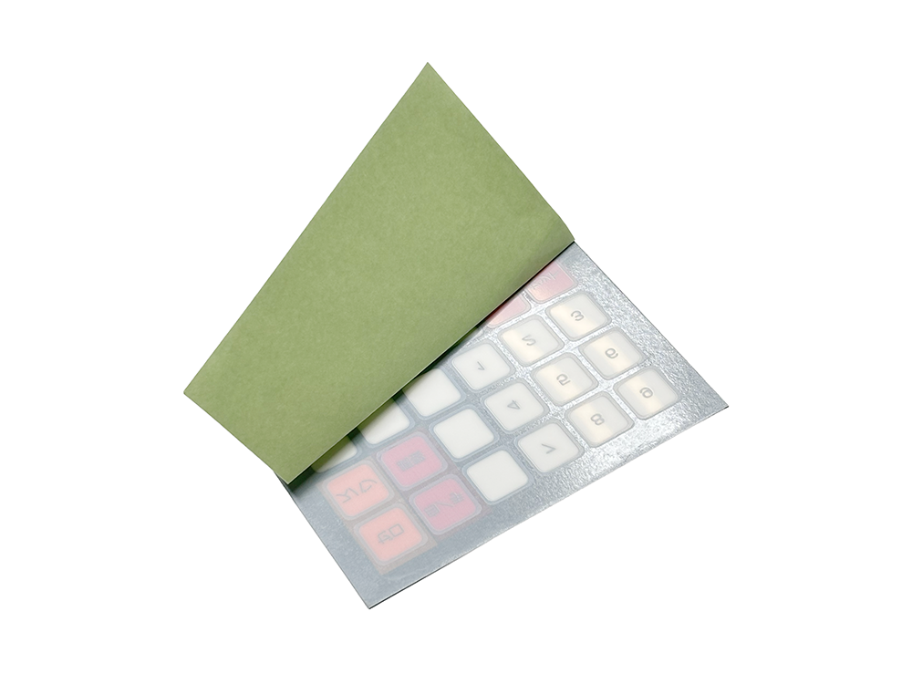 操作パネルキーシート